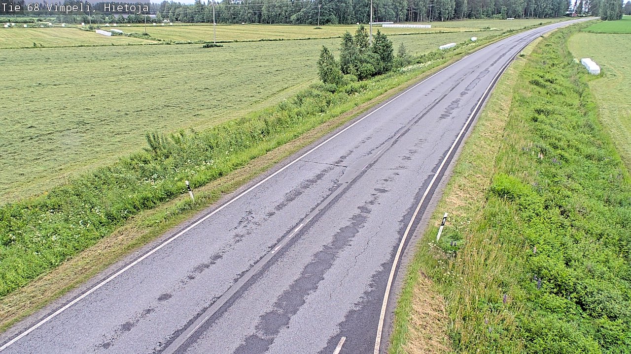 Weather Camera Image Väg 68 Vindala, Hietoja, Vimpeli, Etelä-Pohjanmaa