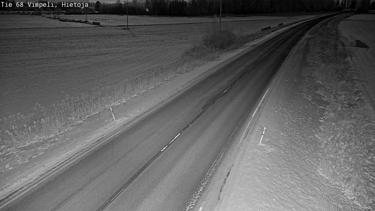 Weather Camera Image Road 68 Vimpeli, Hietoja, Vimpeli, Etelä-Pohjanmaa