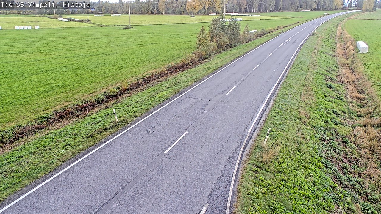 Weather Camera Image Road 68 Vimpeli, Hietoja, Vimpeli, Etelä-Pohjanmaa