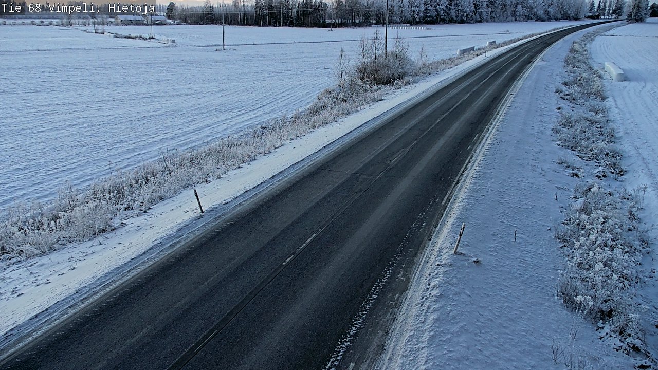 Weather Camera Image Road 68 Vimpeli, Hietoja, Vimpeli, Etelä-Pohjanmaa