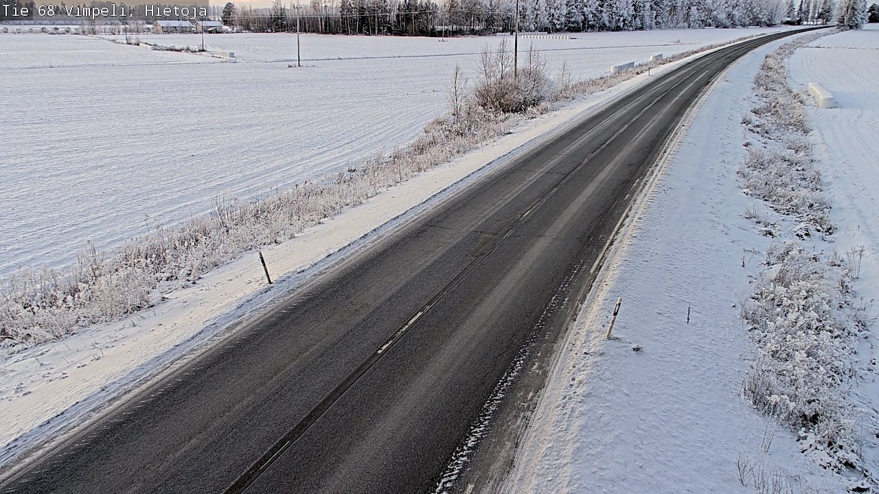 Weather Camera Image Road 68 Vimpeli, Hietoja, Vimpeli, Etelä-Pohjanmaa