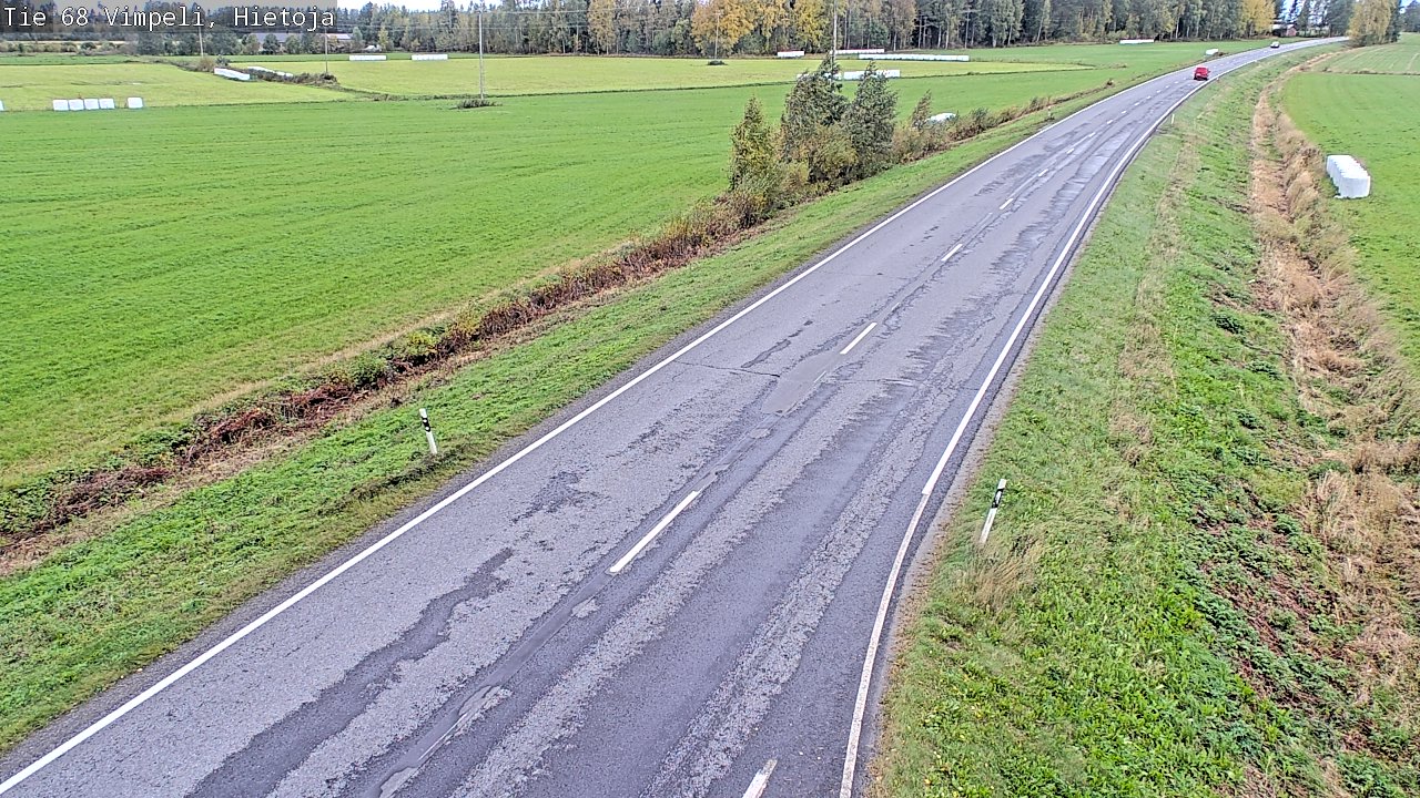 Weather Camera Image Road 68 Vimpeli, Hietoja, Vimpeli, Etelä-Pohjanmaa