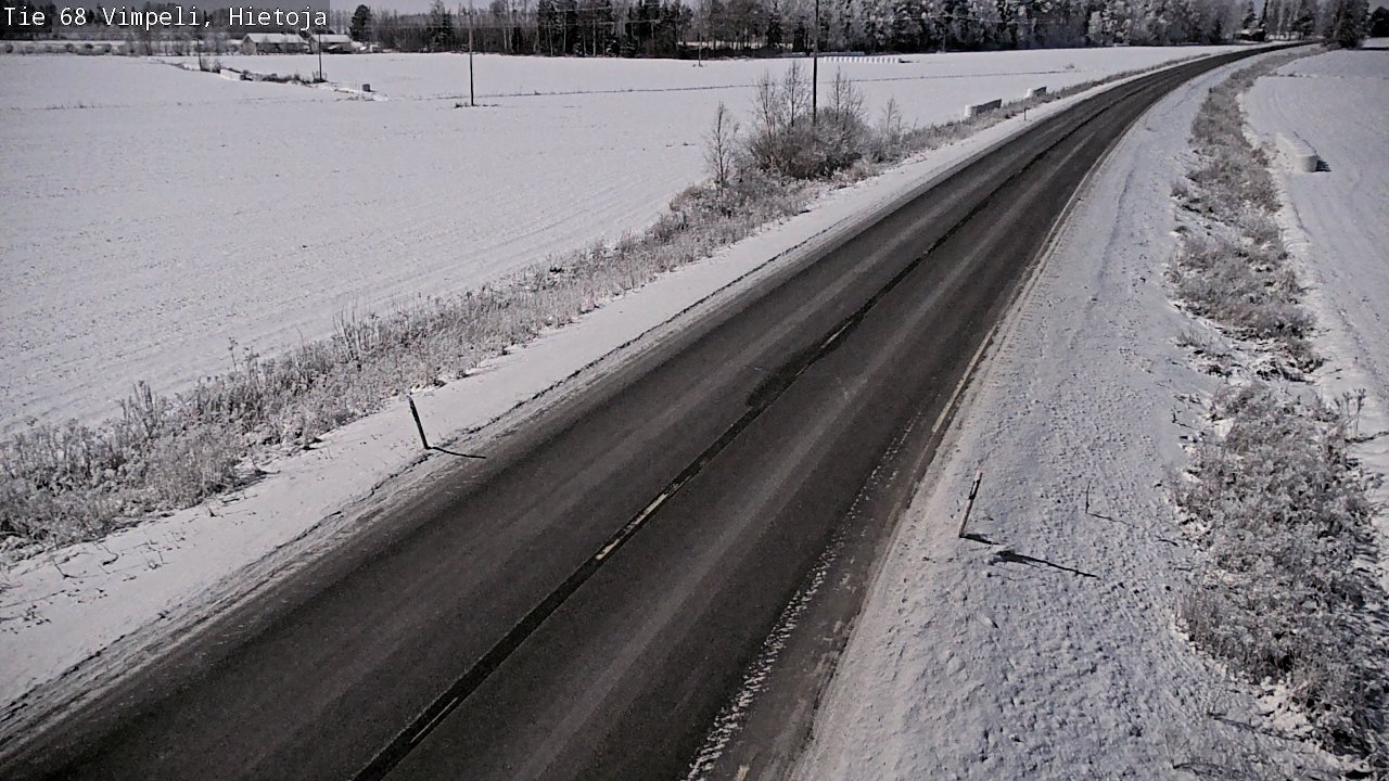 Weather Camera Image Road 68 Vimpeli, Hietoja, Vimpeli, Etelä-Pohjanmaa