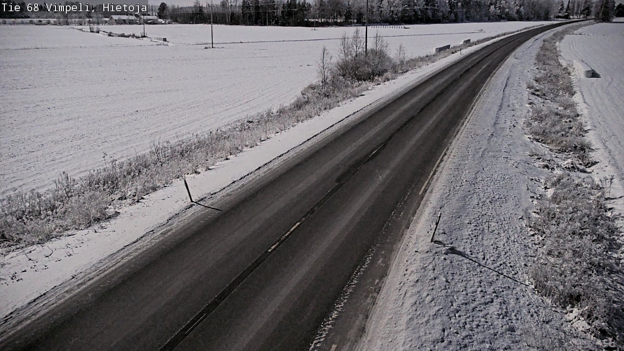Weather Camera Image Road 68 Vimpeli, Hietoja, Vimpeli, Etelä-Pohjanmaa