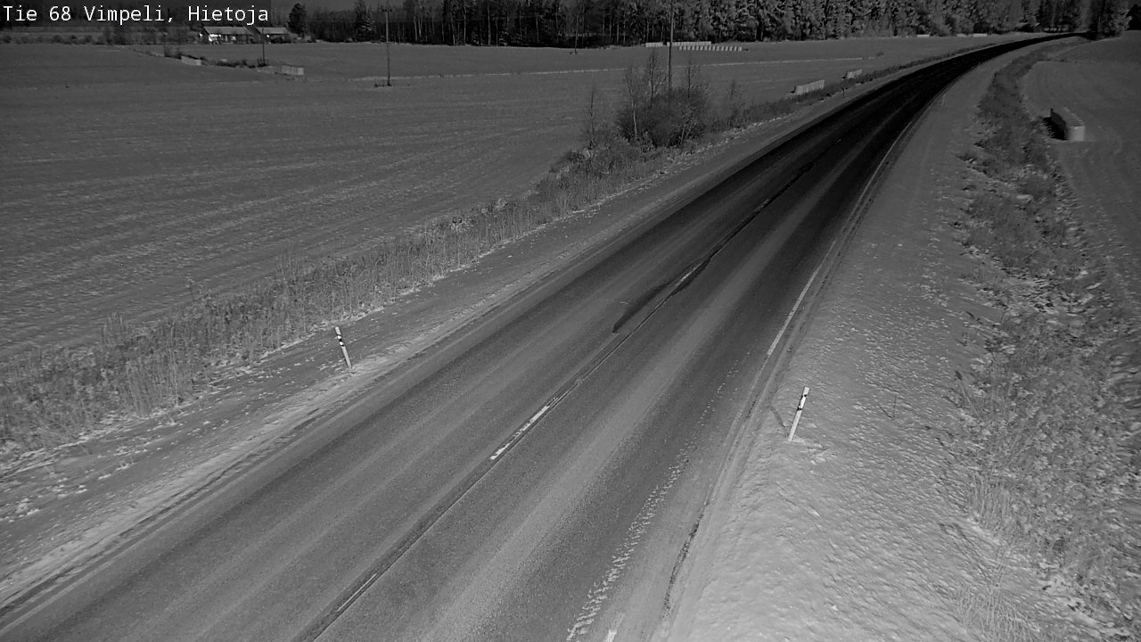 Weather Camera Image Road 68 Vimpeli, Hietoja, Vimpeli, Etelä-Pohjanmaa