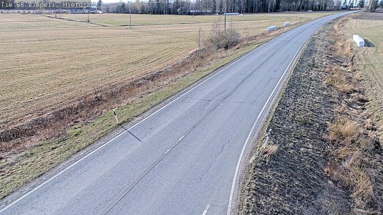 Weather Camera Image Road 68 Vimpeli, Hietoja, Vimpeli, Etelä-Pohjanmaa
