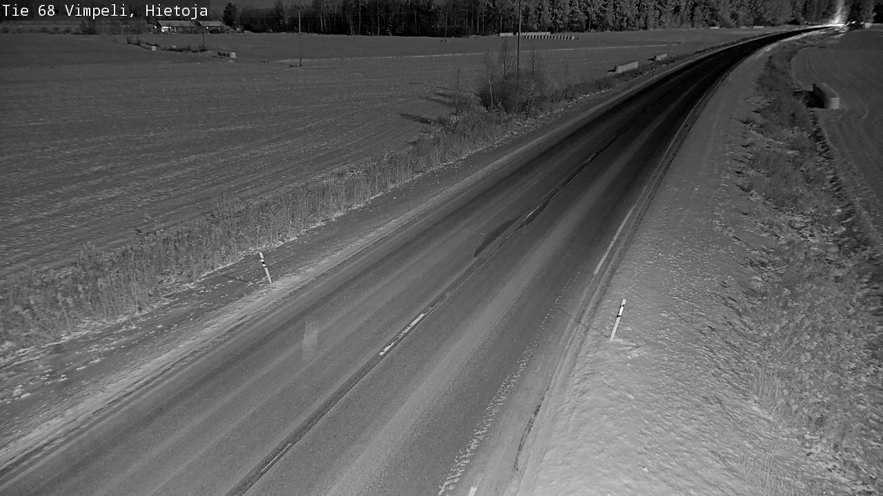 Weather Camera Image Road 68 Vimpeli, Hietoja, Vimpeli, Etelä-Pohjanmaa