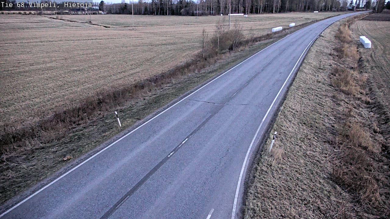 Weather Camera Image Väg 68 Vindala, Hietoja, Vimpeli, Etelä-Pohjanmaa