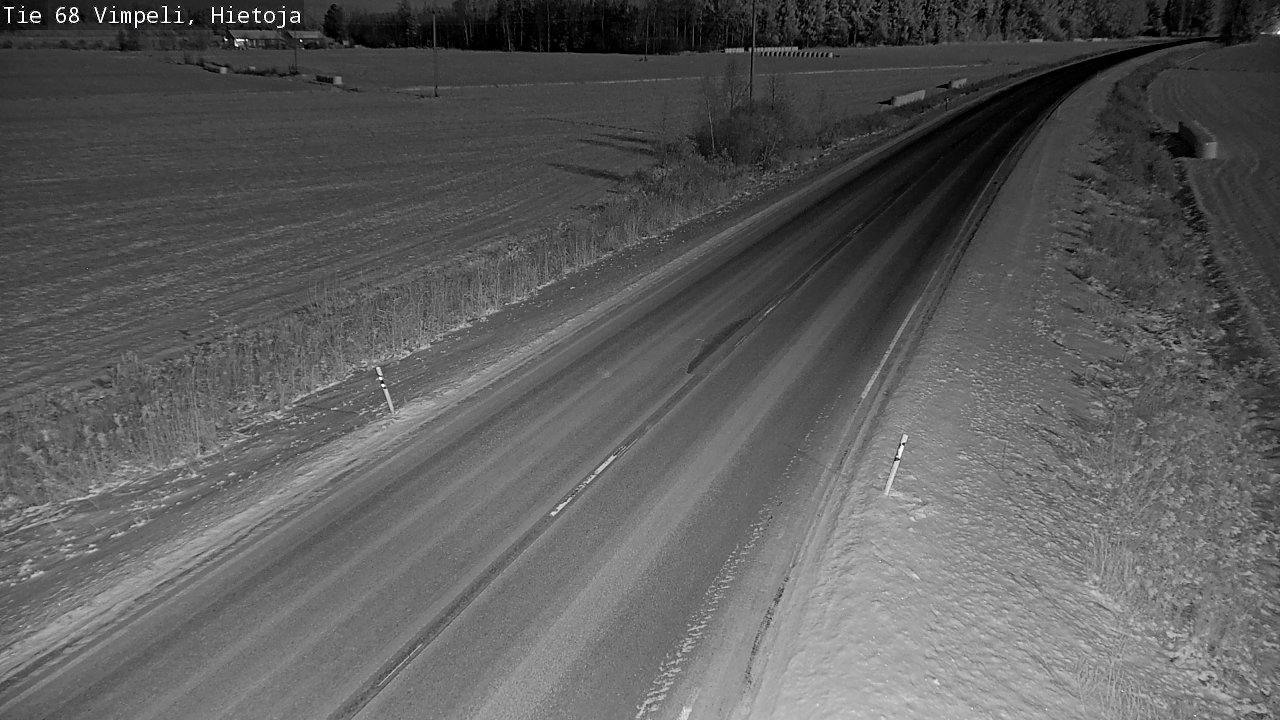 Weather Camera Image Road 68 Vimpeli, Hietoja, Vimpeli, Etelä-Pohjanmaa