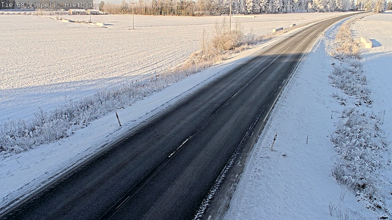 Weather Camera Image Road 68 Vimpeli, Hietoja, Vimpeli, Etelä-Pohjanmaa
