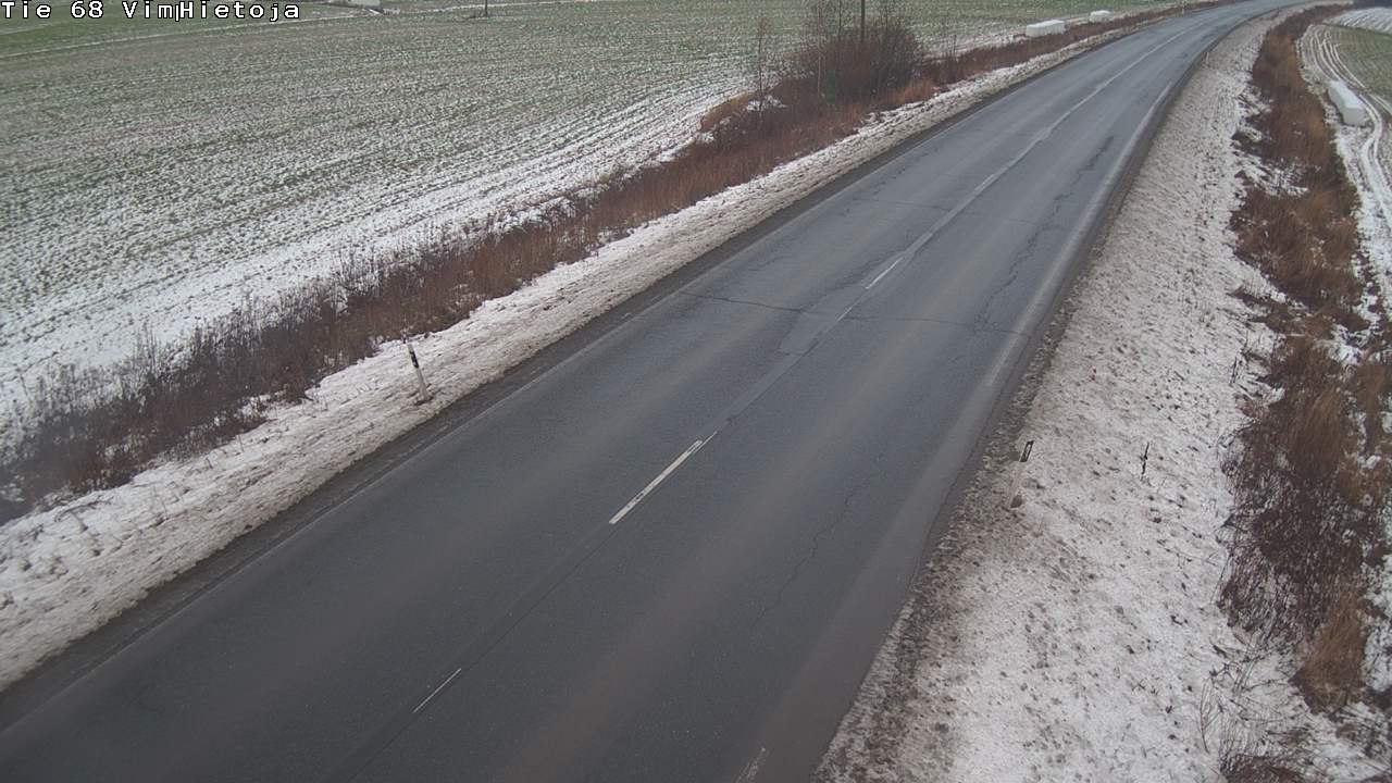 Weather Camera Image Road 68 Vimpeli, Hietoja, Vimpeli, Etelä-Pohjanmaa