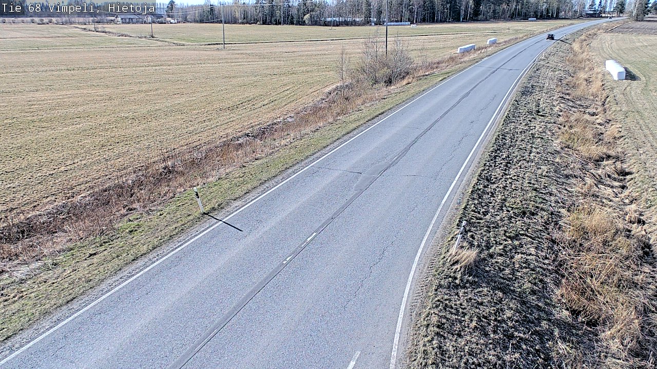 Weather Camera Image Road 68 Vimpeli, Hietoja, Vimpeli, Etelä-Pohjanmaa