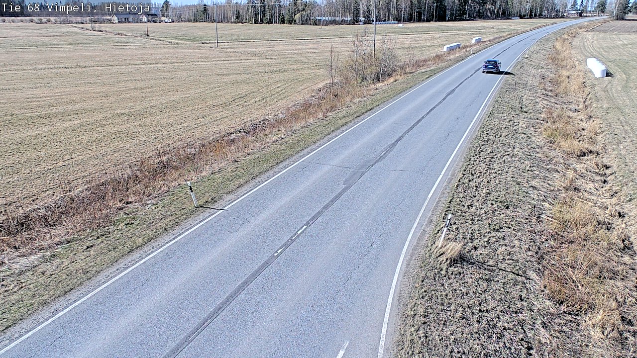 Weather Camera Image Road 68 Vimpeli, Hietoja, Vimpeli, Etelä-Pohjanmaa