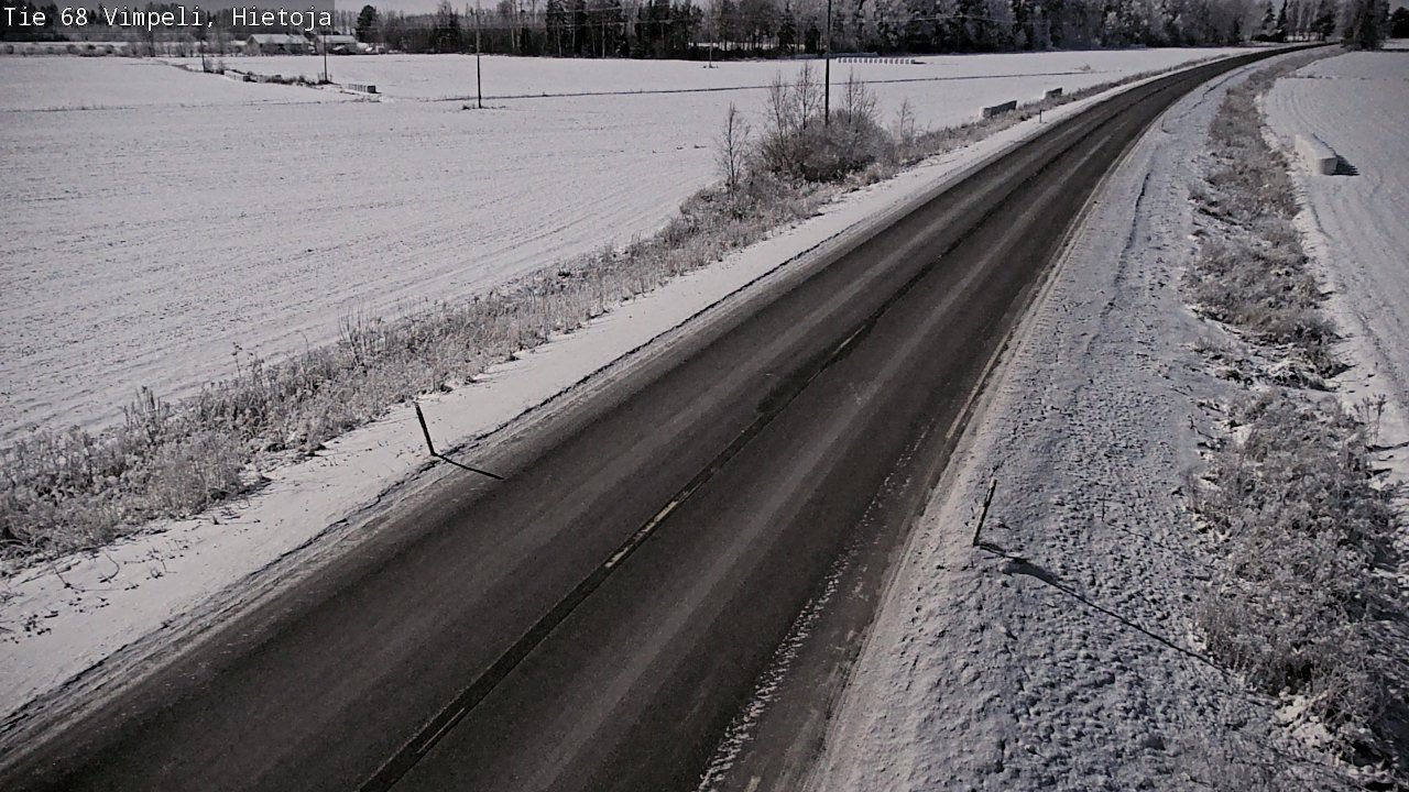Weather Camera Image Road 68 Vimpeli, Hietoja, Vimpeli, Etelä-Pohjanmaa