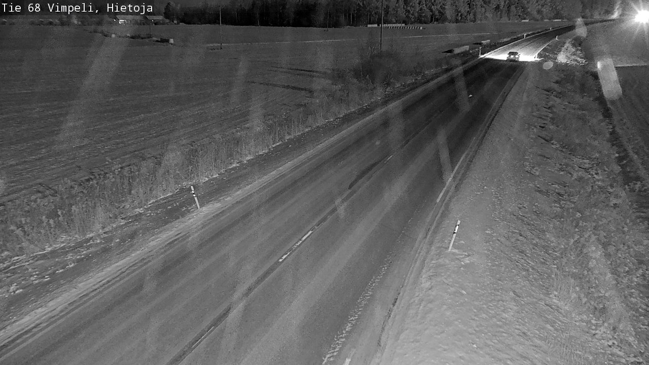 Weather Camera Image Road 68 Vimpeli, Hietoja, Vimpeli, Etelä-Pohjanmaa