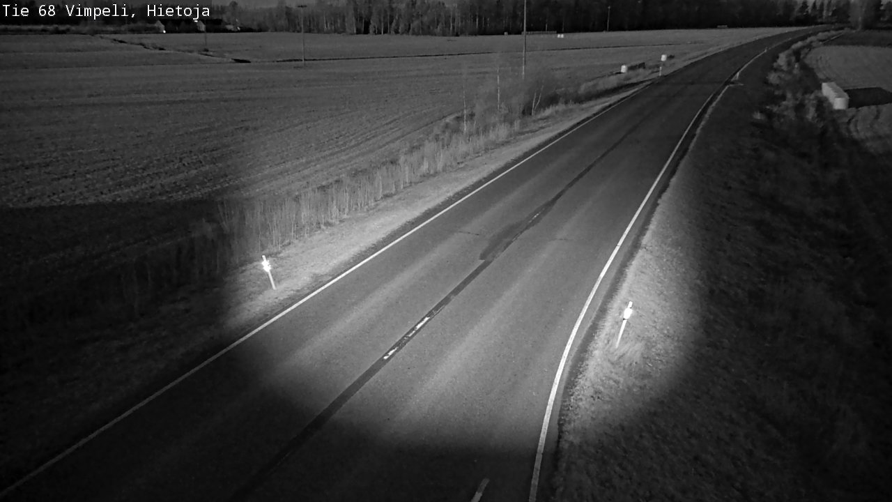 Weather Camera Image Road 68 Vimpeli, Hietoja, Vimpeli, Etelä-Pohjanmaa