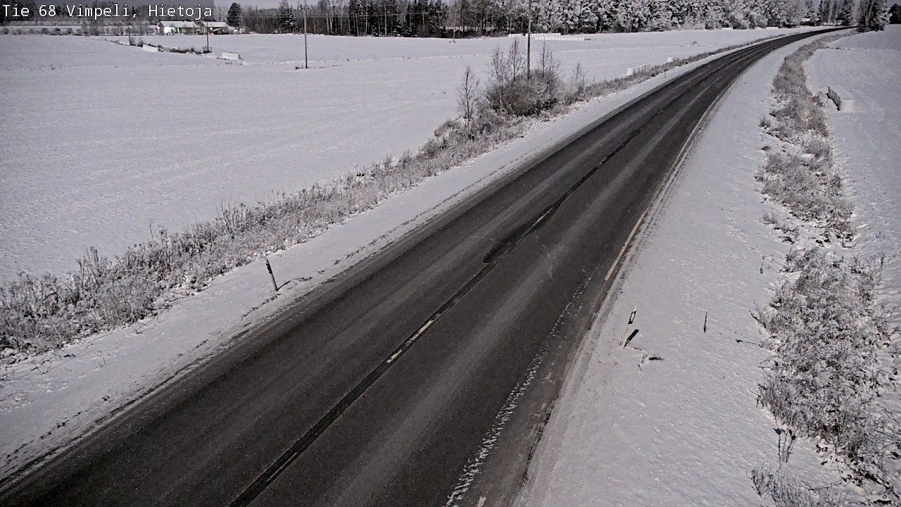 Weather Camera Image Road 68 Vimpeli, Hietoja, Vimpeli, Etelä-Pohjanmaa
