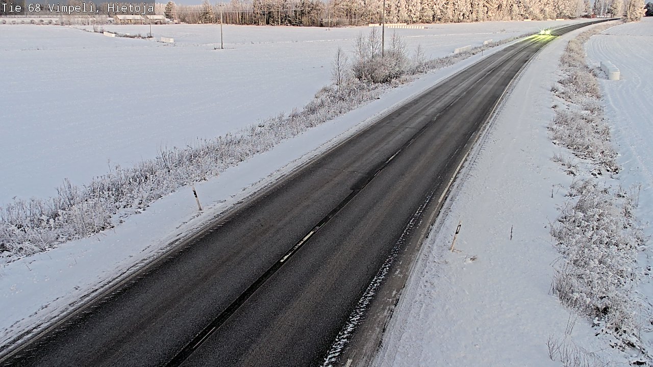 Weather Camera Image Road 68 Vimpeli, Hietoja, Vimpeli, Etelä-Pohjanmaa