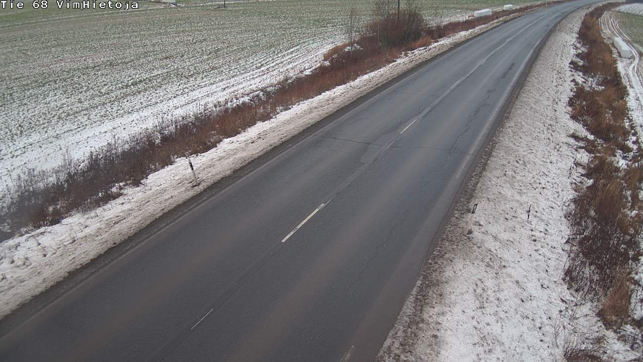 Weather Camera Image Road 68 Vimpeli, Hietoja, Vimpeli, Etelä-Pohjanmaa