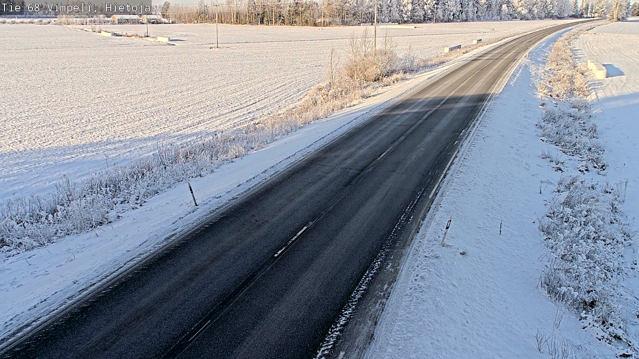 Weather Camera Image Road 68 Vimpeli, Hietoja, Vimpeli, Etelä-Pohjanmaa