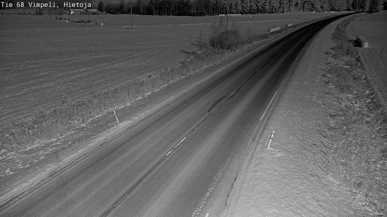 Weather Camera Image Road 68 Vimpeli, Hietoja, Vimpeli, Etelä-Pohjanmaa
