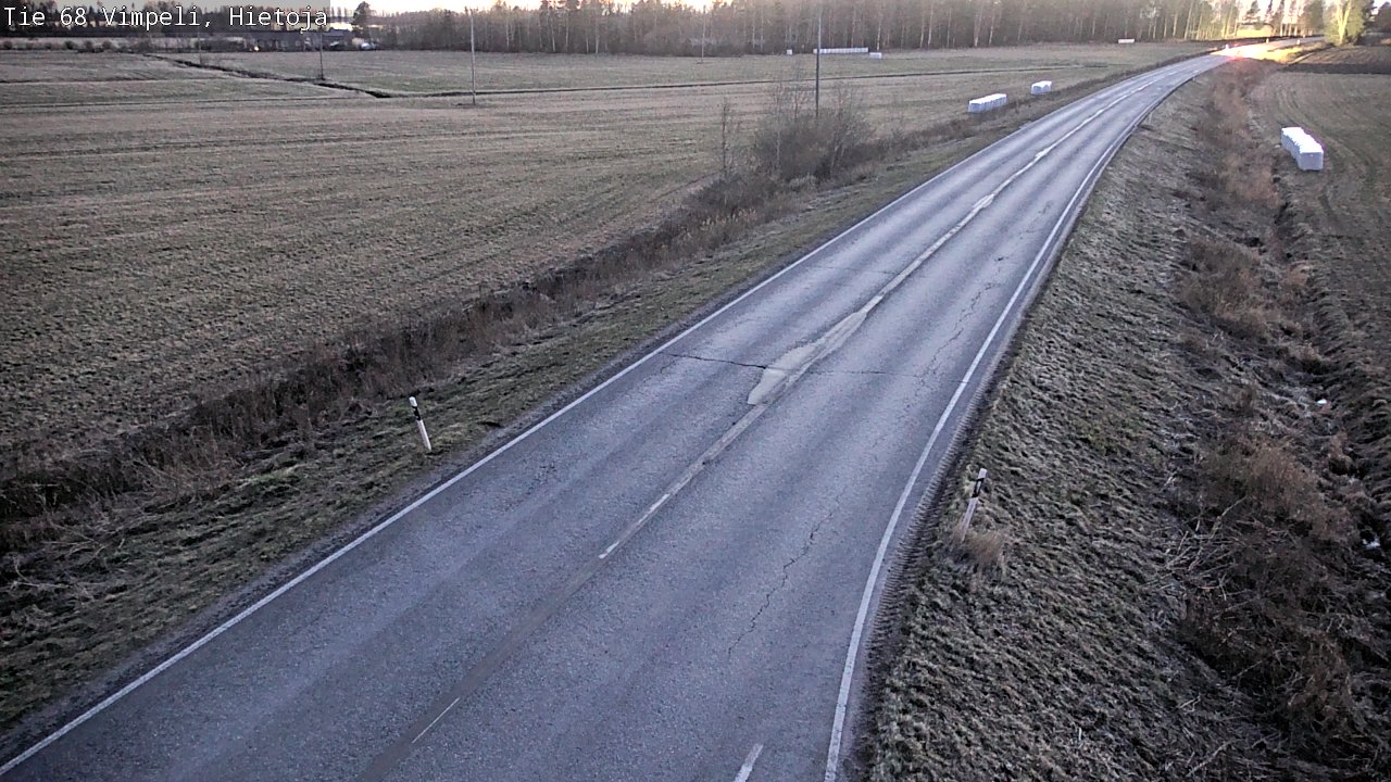 Weather Camera Image Road 68 Vimpeli, Hietoja, Vimpeli, Etelä-Pohjanmaa