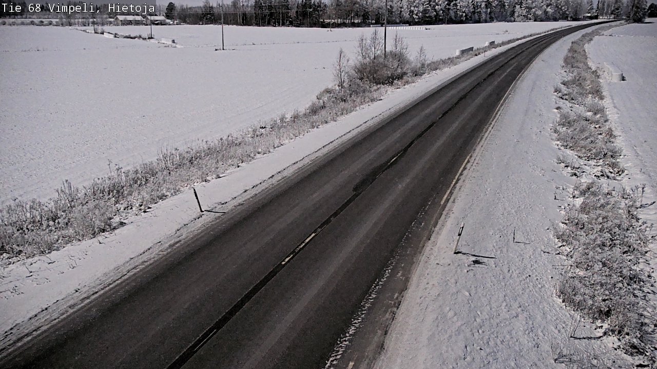 Weather Camera Image Road 68 Vimpeli, Hietoja, Vimpeli, Etelä-Pohjanmaa