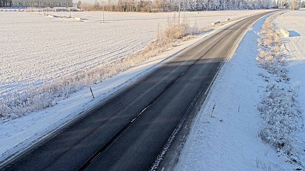 Weather Camera Image Road 68 Vimpeli, Hietoja, Vimpeli, Etelä-Pohjanmaa