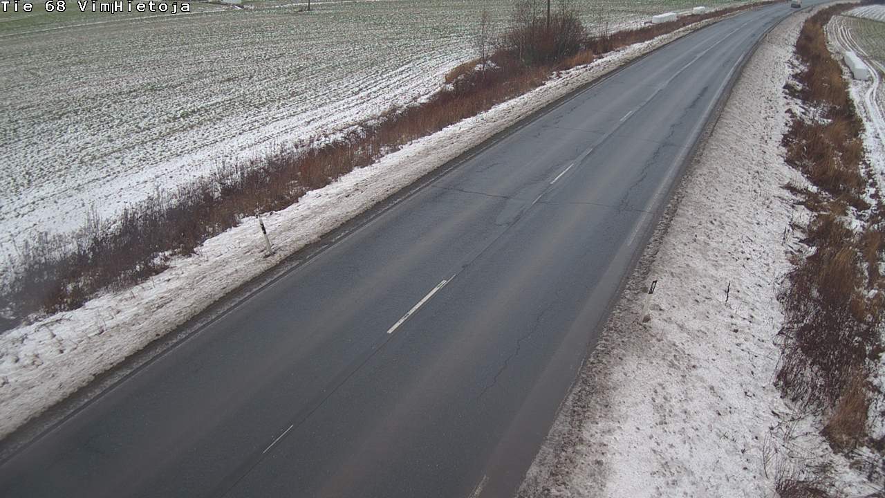 Weather Camera Image Road 68 Vimpeli, Hietoja, Vimpeli, Etelä-Pohjanmaa