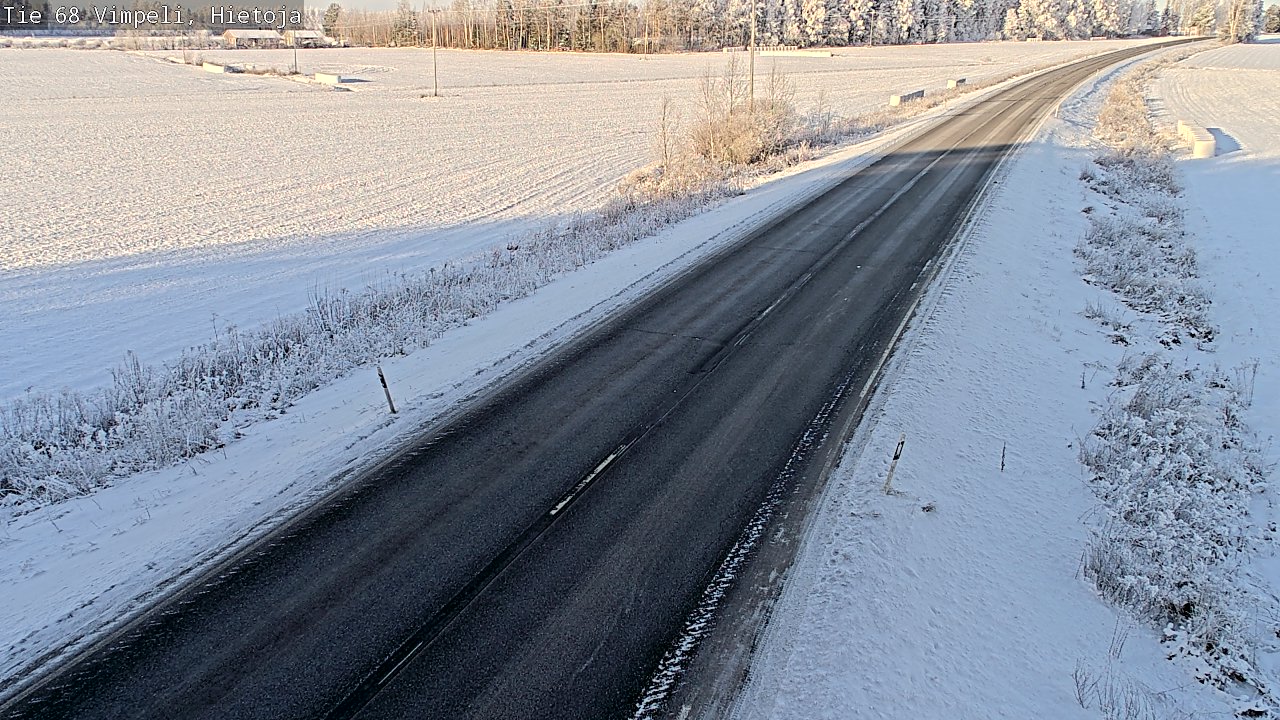 Weather Camera Image Road 68 Vimpeli, Hietoja, Vimpeli, Etelä-Pohjanmaa