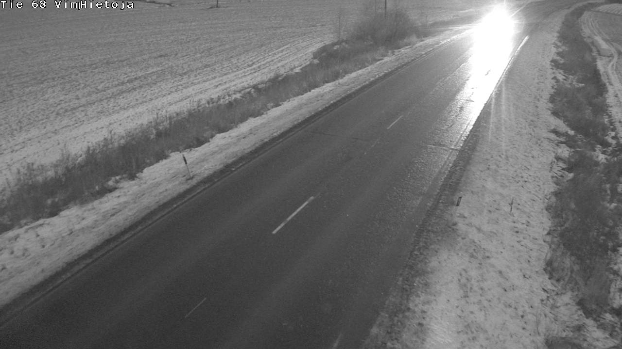 Weather Camera Image Road 68 Vimpeli, Hietoja, Vimpeli, Etelä-Pohjanmaa