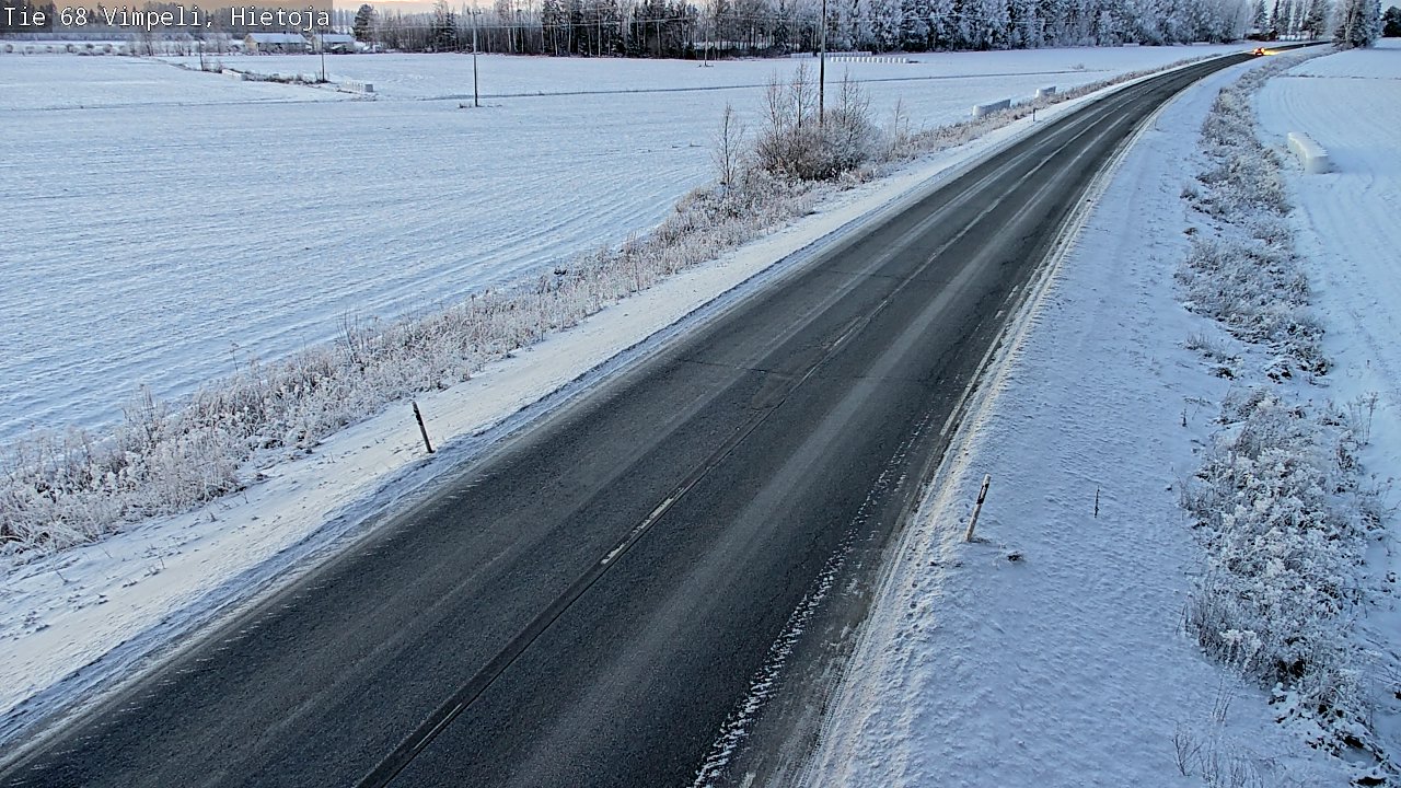 Weather Camera Image Road 68 Vimpeli, Hietoja, Vimpeli, Etelä-Pohjanmaa