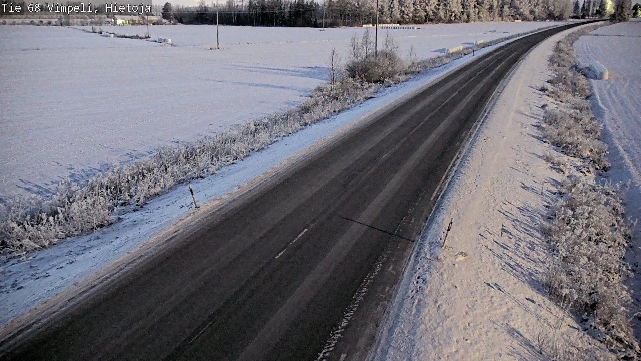 Weather Camera Image Road 68 Vimpeli, Hietoja, Vimpeli, Etelä-Pohjanmaa