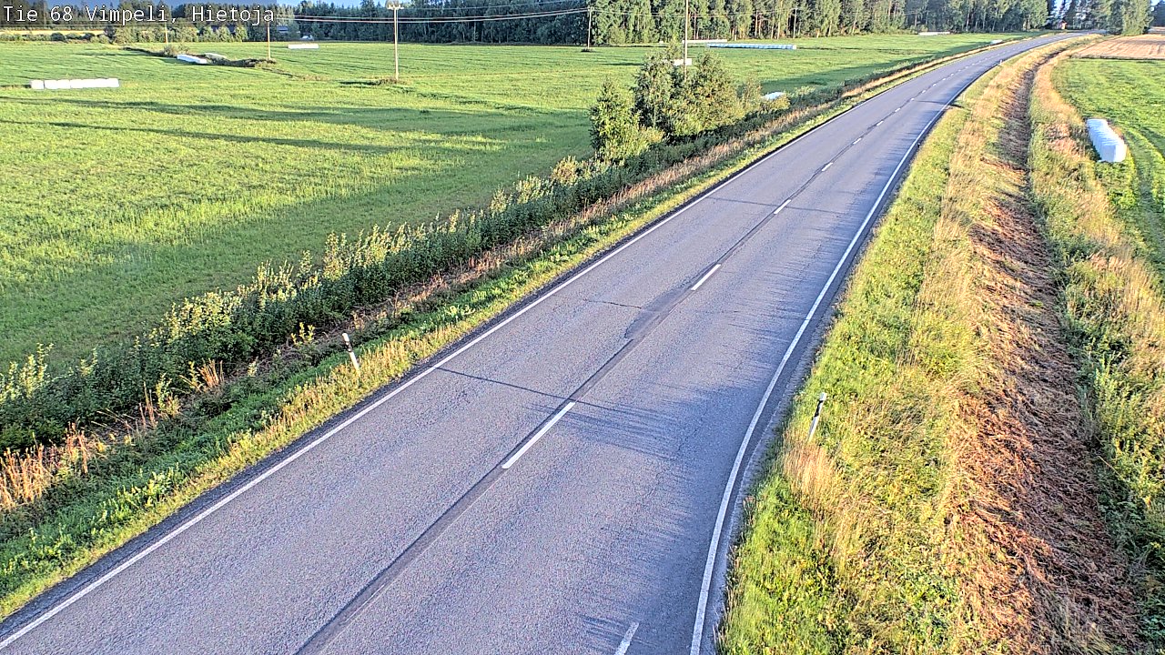 Weather Camera Image Väg 68 Vindala, Hietoja, Vimpeli, Etelä-Pohjanmaa