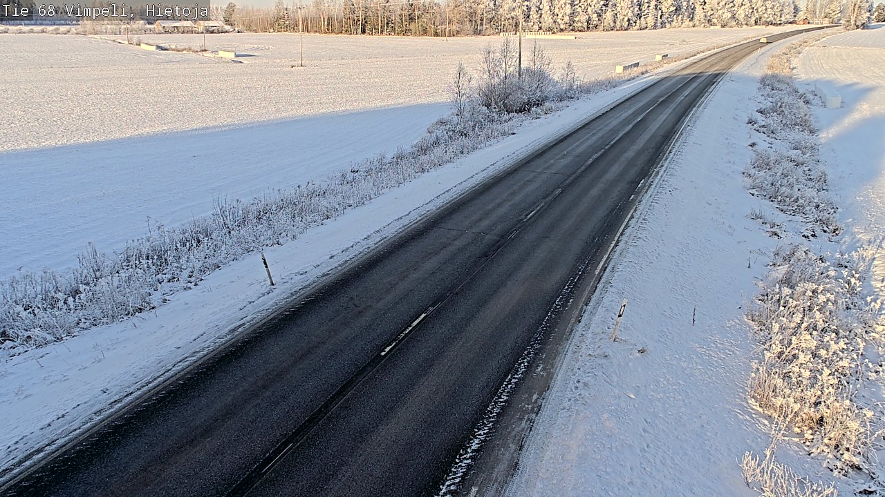 Weather Camera Image Road 68 Vimpeli, Hietoja, Vimpeli, Etelä-Pohjanmaa