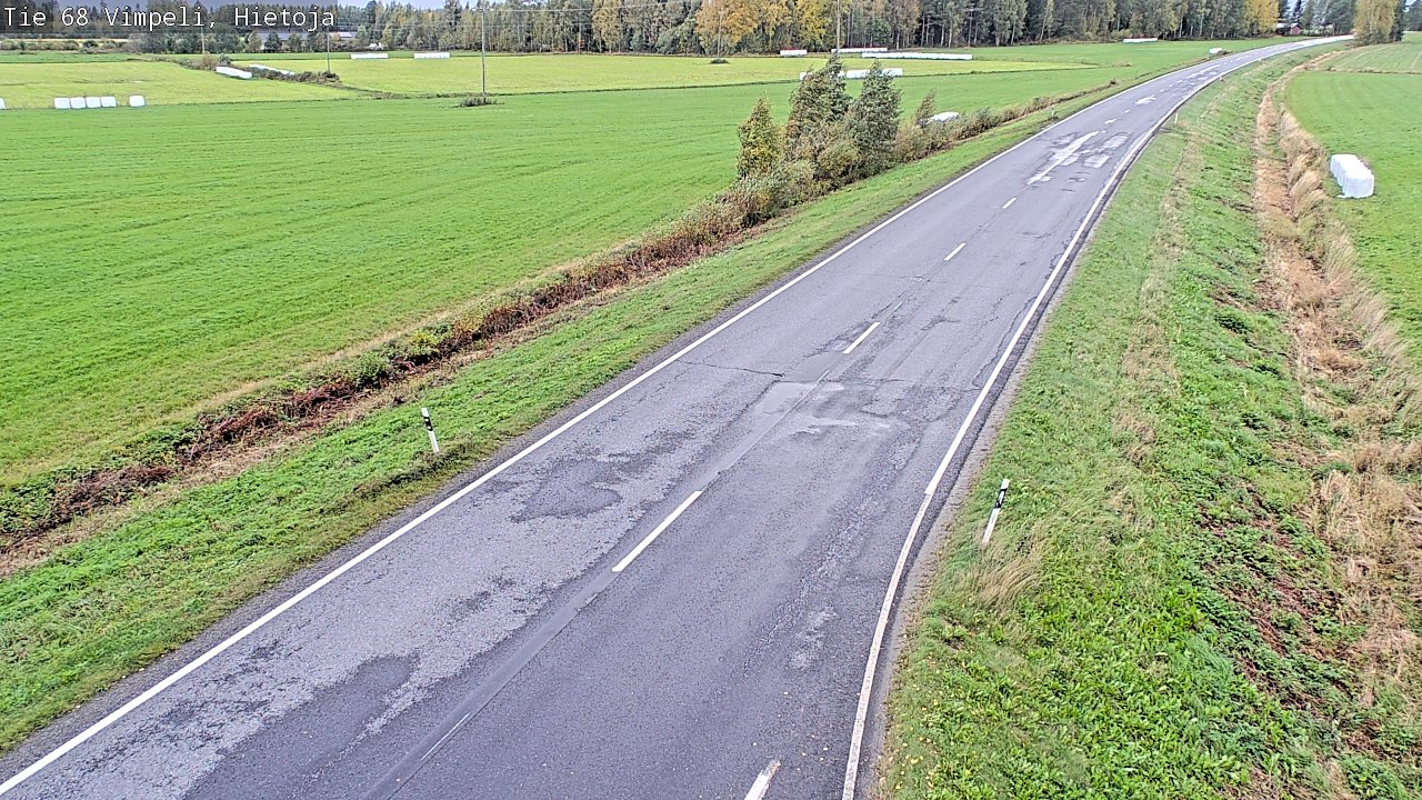 Weather Camera Image Road 68 Vimpeli, Hietoja, Vimpeli, Etelä-Pohjanmaa