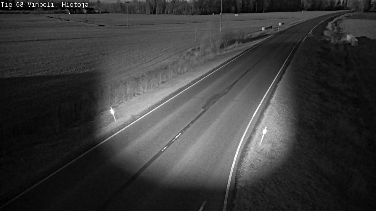 Weather Camera Image Road 68 Vimpeli, Hietoja, Vimpeli, Etelä-Pohjanmaa