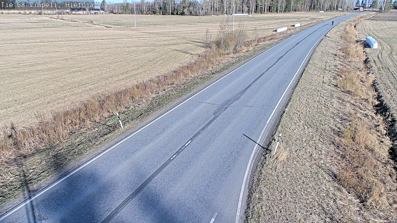 Weather Camera Image Road 68 Vimpeli, Hietoja, Vimpeli, Etelä-Pohjanmaa