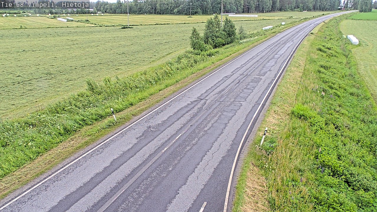 Weather Camera Image Road 68 Vimpeli, Hietoja, Vimpeli, Etelä-Pohjanmaa