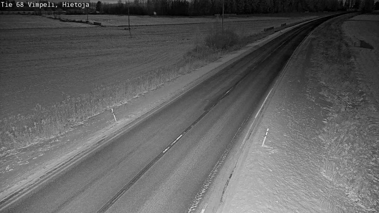 Weather Camera Image Road 68 Vimpeli, Hietoja, Vimpeli, Etelä-Pohjanmaa
