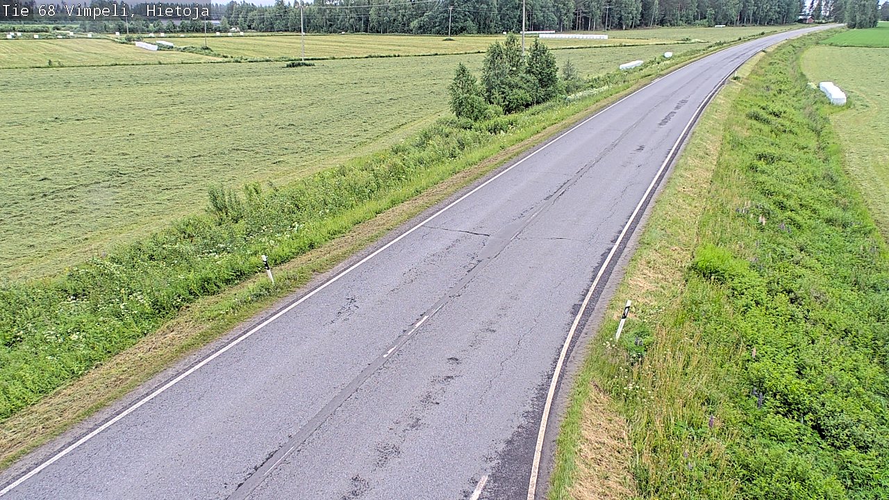 Weather Camera Image Väg 68 Vindala, Hietoja, Vimpeli, Etelä-Pohjanmaa