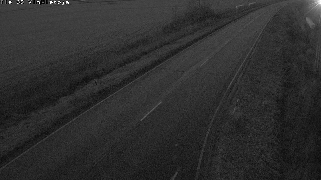 Weather Camera Image Road 68 Vimpeli, Hietoja, Vimpeli, Etelä-Pohjanmaa