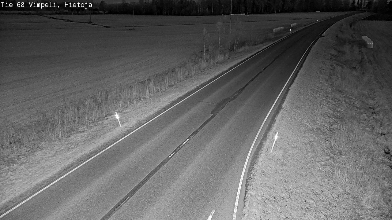 Weather Camera Image Road 68 Vimpeli, Hietoja, Vimpeli, Etelä-Pohjanmaa
