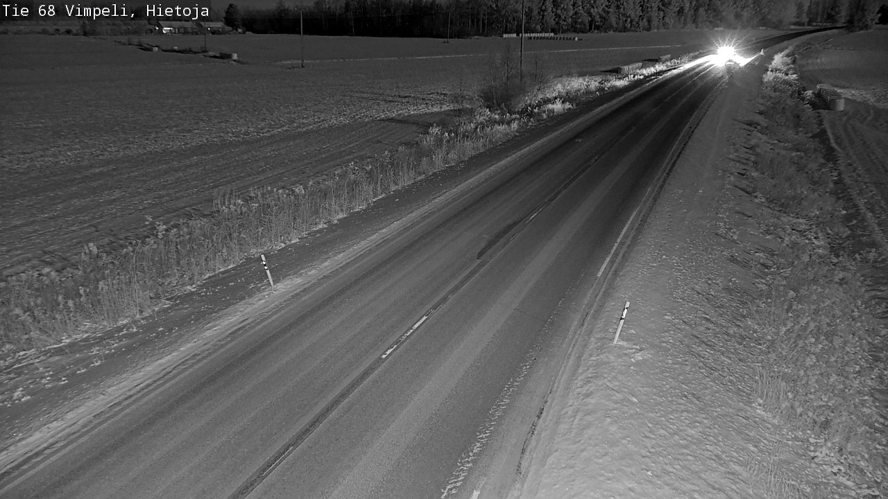 Weather Camera Image Road 68 Vimpeli, Hietoja, Vimpeli, Etelä-Pohjanmaa
