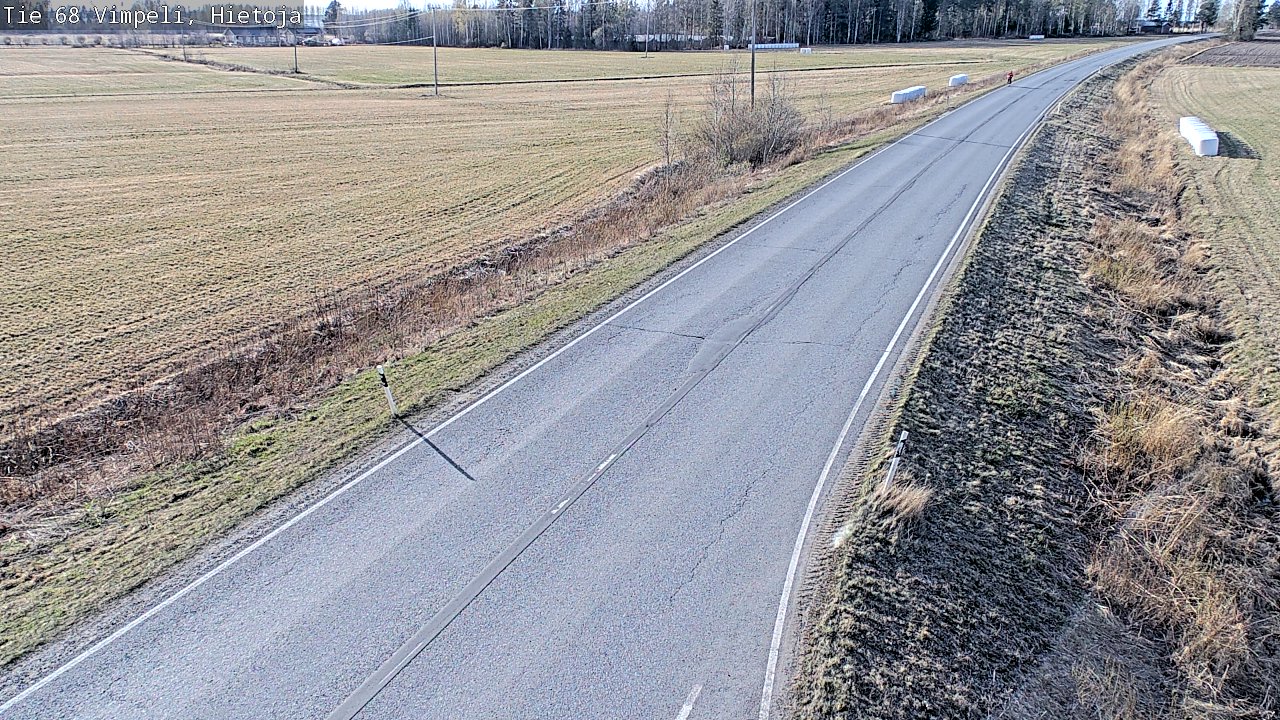 Weather Camera Image Road 68 Vimpeli, Hietoja, Vimpeli, Etelä-Pohjanmaa