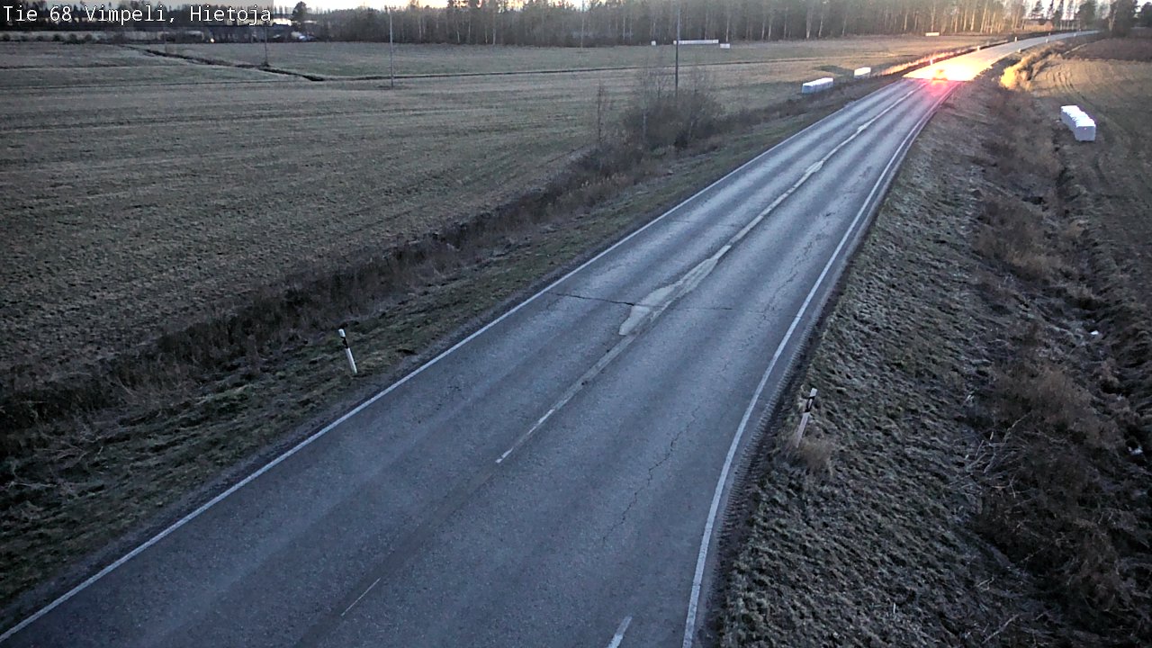 Weather Camera Image Road 68 Vimpeli, Hietoja, Vimpeli, Etelä-Pohjanmaa