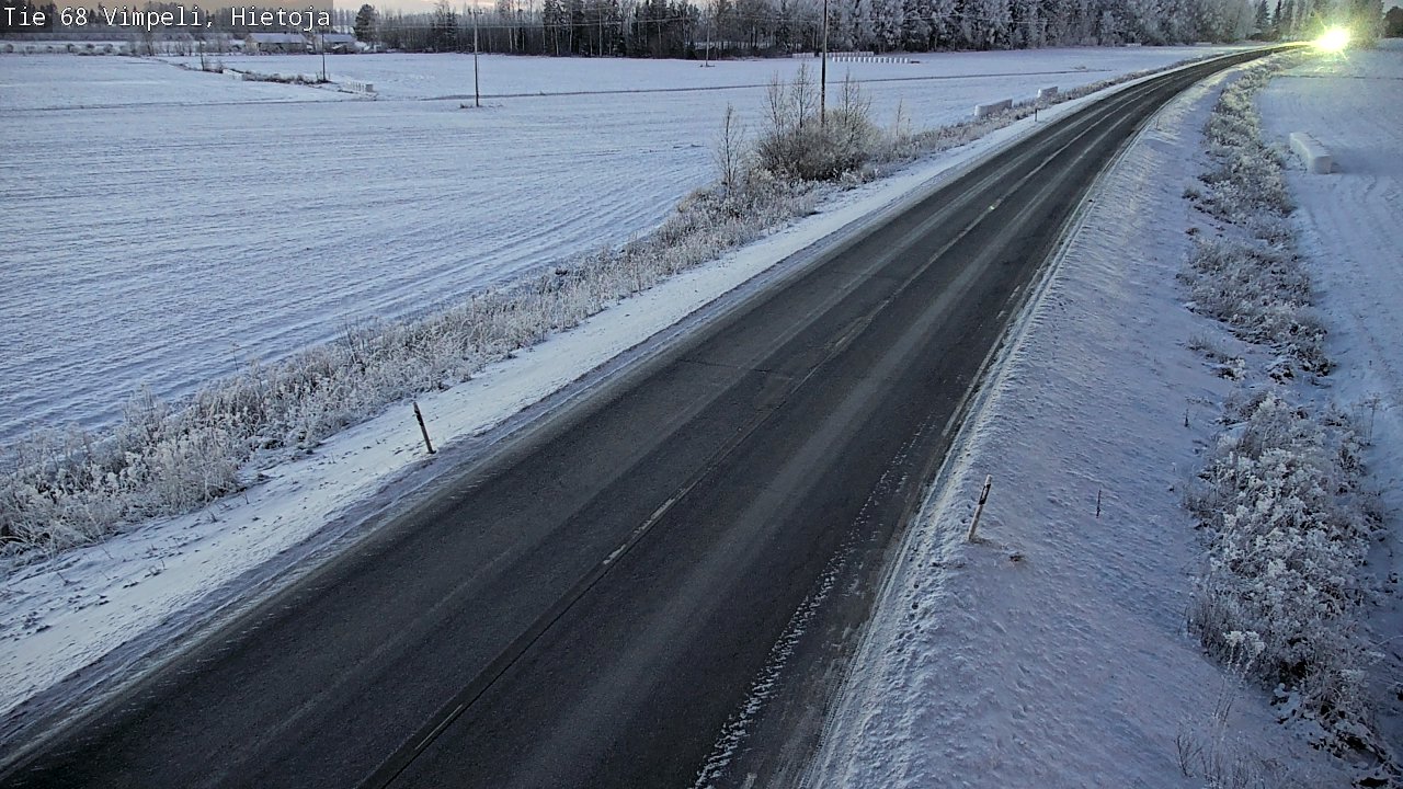 Weather Camera Image Road 68 Vimpeli, Hietoja, Vimpeli, Etelä-Pohjanmaa