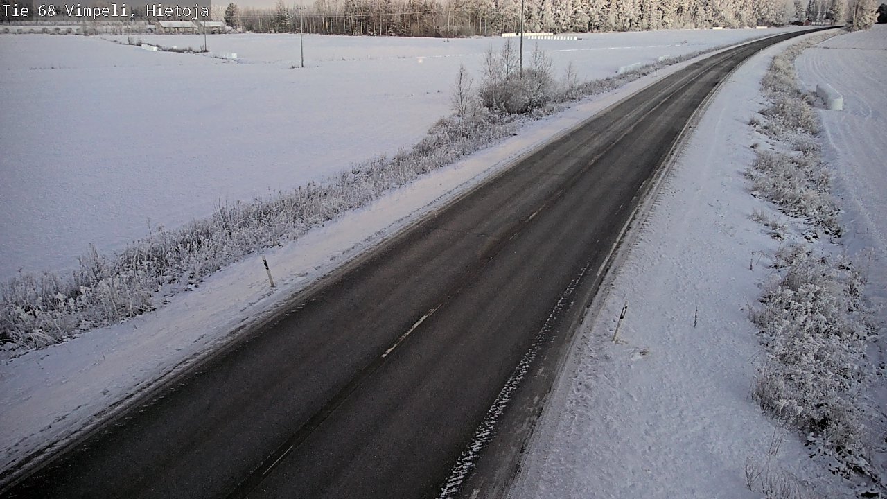 Weather Camera Image Road 68 Vimpeli, Hietoja, Vimpeli, Etelä-Pohjanmaa