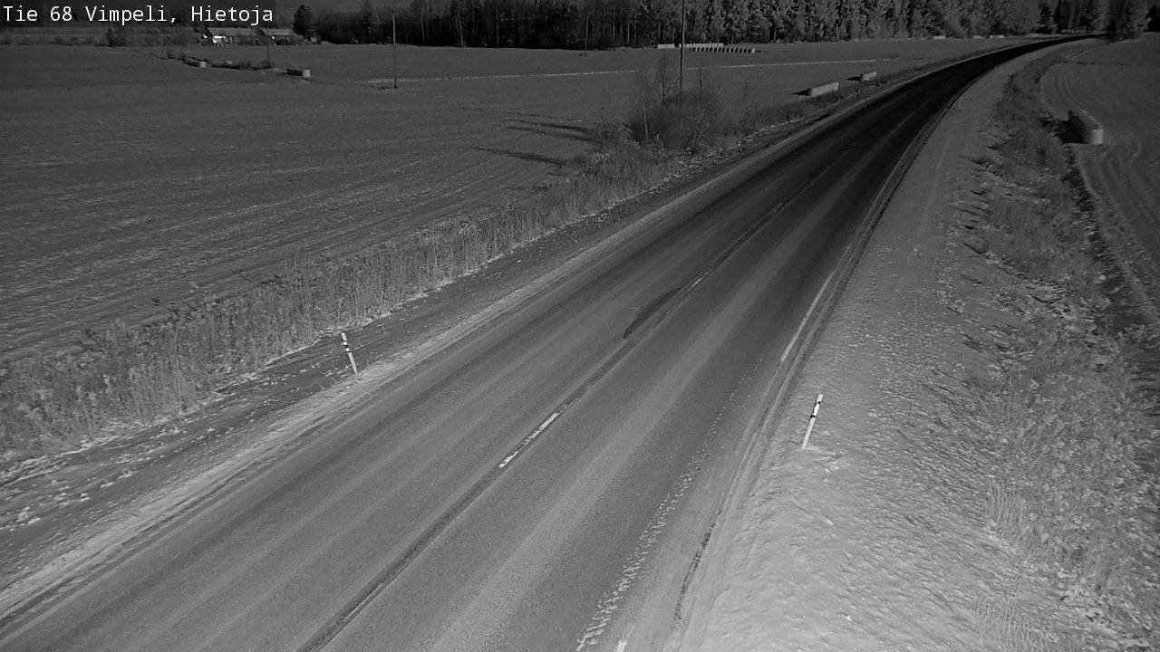 Weather Camera Image Road 68 Vimpeli, Hietoja, Vimpeli, Etelä-Pohjanmaa