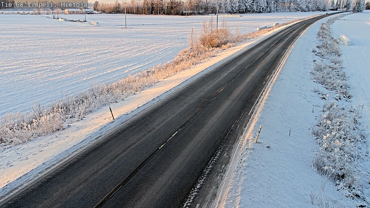 Weather Camera Image Road 68 Vimpeli, Hietoja, Vimpeli, Etelä-Pohjanmaa